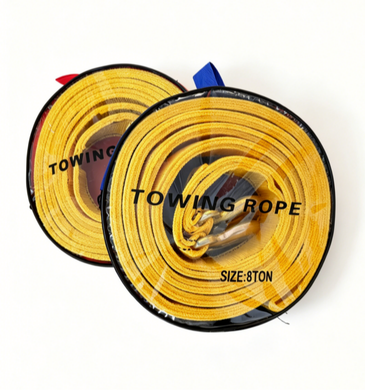 Vehicle Towing Rope/Car Breakdown Towing Strap（5t，8t，10t）